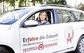 ministerin doris bures: ''Verkehr effizienter machen.''